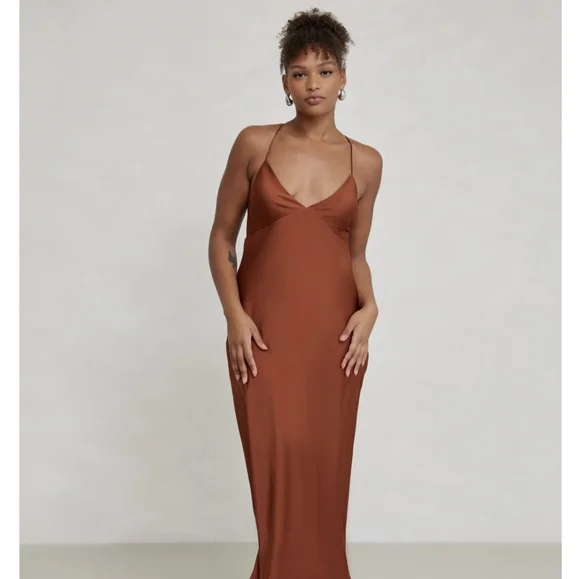 Park Fifth Dresses Park Fifth Davenport Xs Rust Poshmark